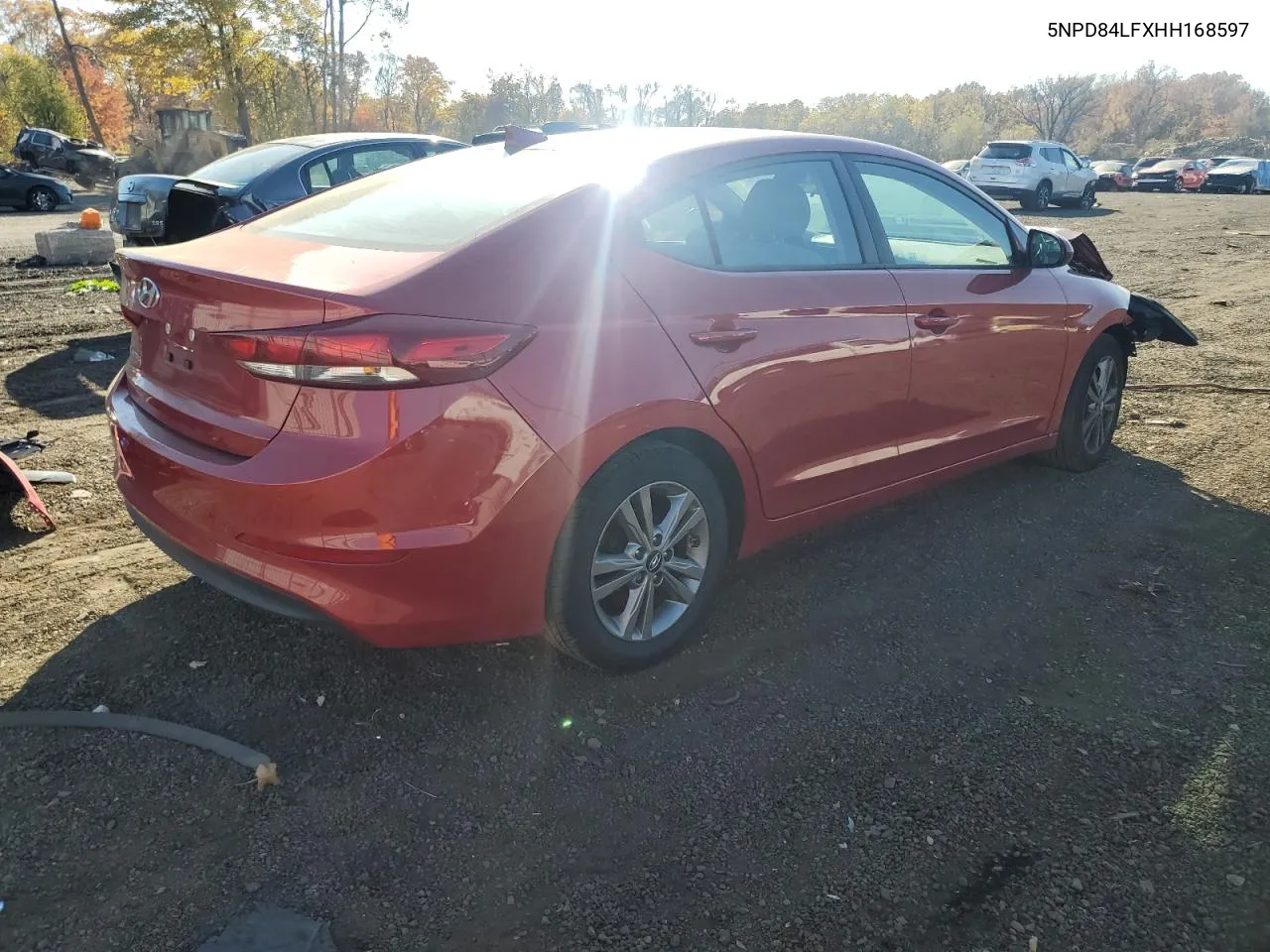 5NPD84LFXHH168597 2018 Hyundai Elantra Se