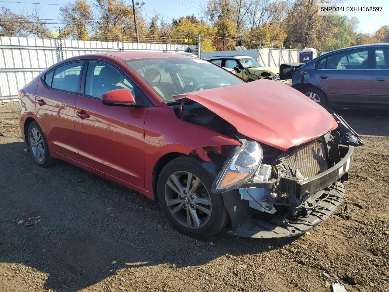 2018 Hyundai Elantra Se VIN: 5NPD84LFXHH168597 Lot: 77142614