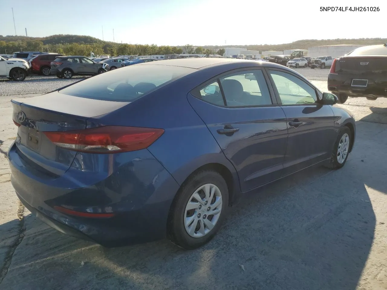 5NPD74LF4JH261026 2018 Hyundai Elantra Se