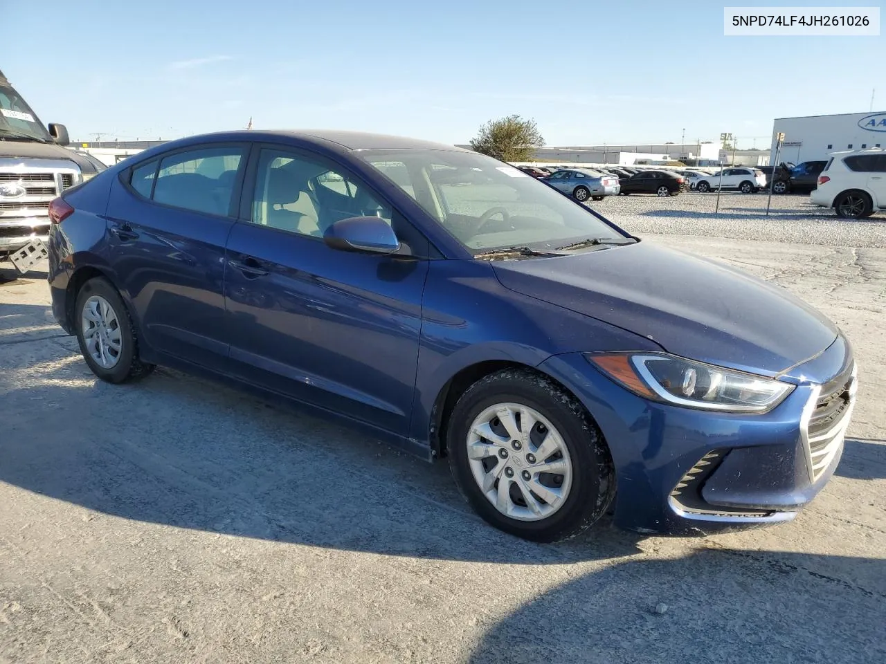 5NPD74LF4JH261026 2018 Hyundai Elantra Se