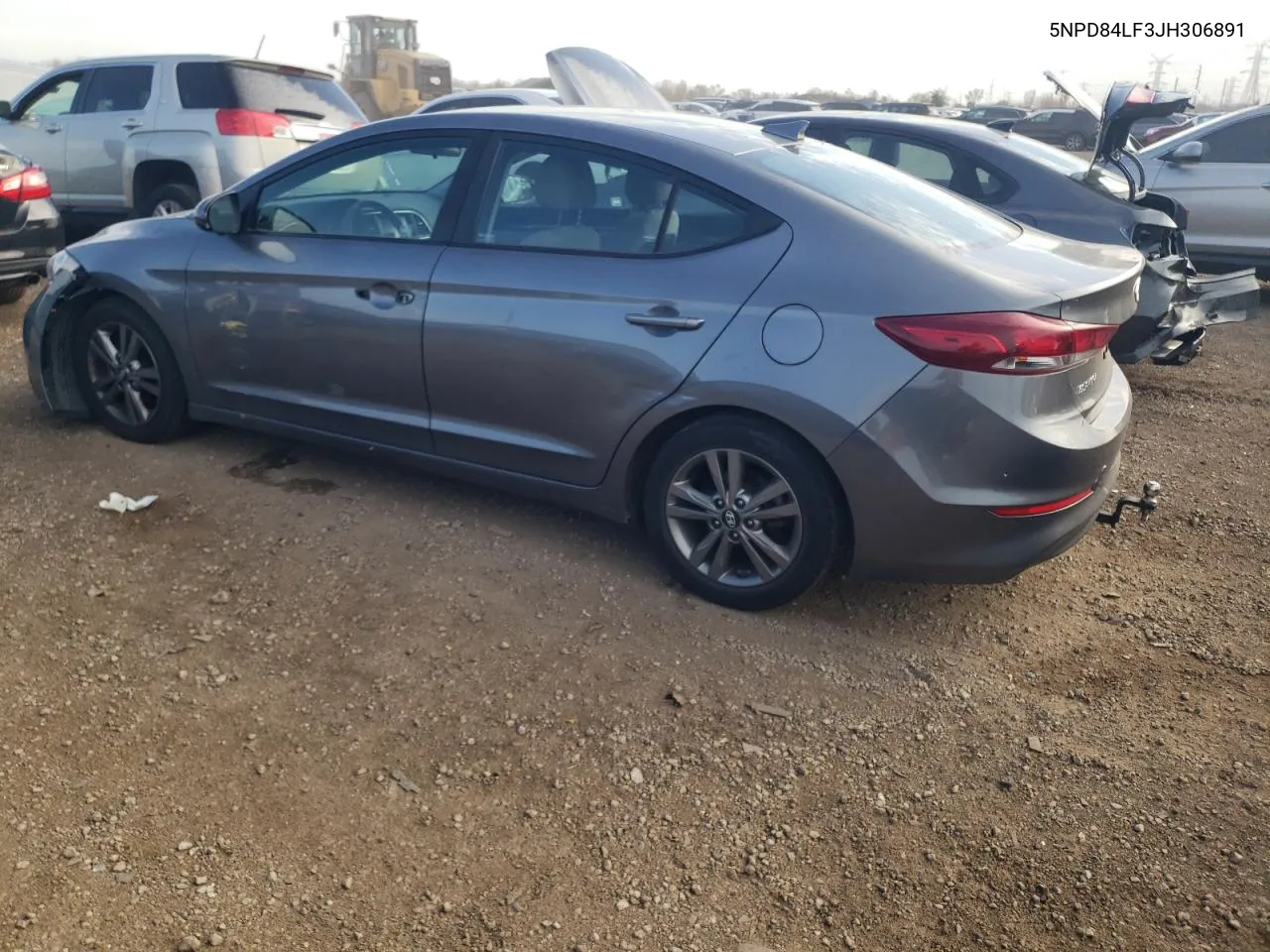 2018 Hyundai Elantra Sel VIN: 5NPD84LF3JH306891 Lot: 77173464