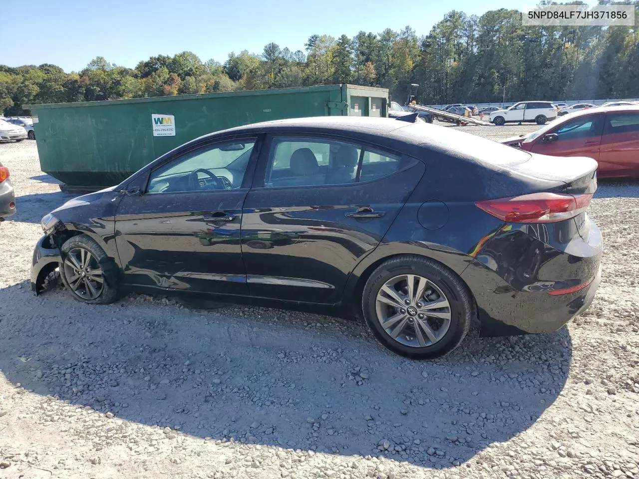 2018 Hyundai Elantra Sel VIN: 5NPD84LF7JH371856 Lot: 77240434