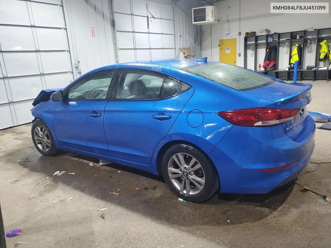 2018 Hyundai Elantra Sel VIN: KMHD84LF8JU451099 Lot: 77248614