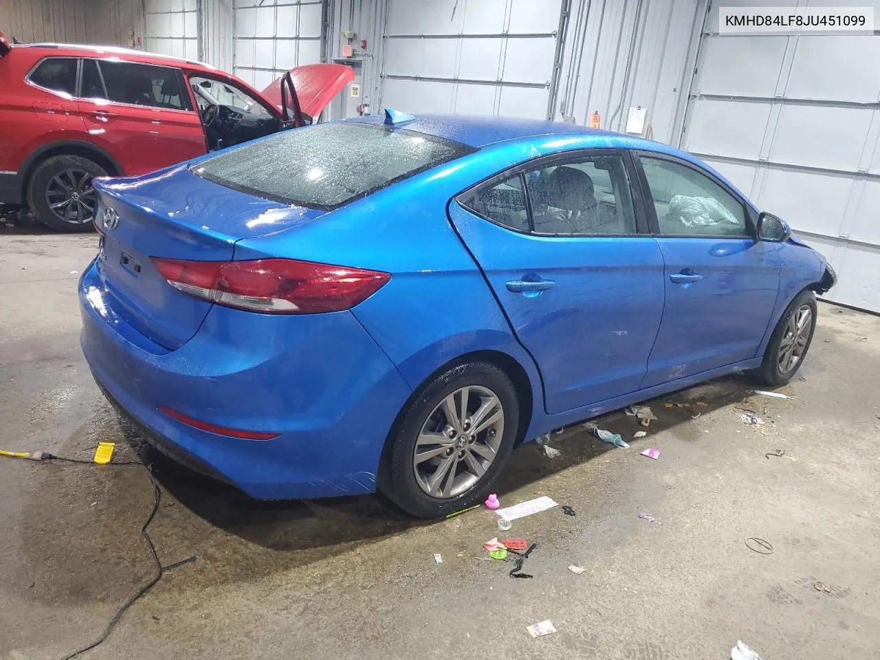 2018 Hyundai Elantra Sel VIN: KMHD84LF8JU451099 Lot: 77248614