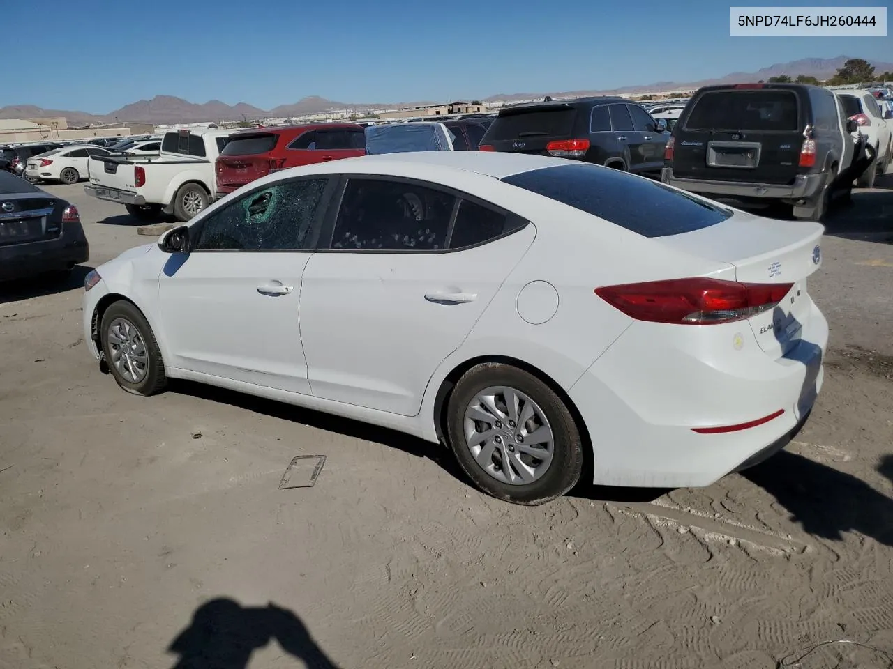 2018 Hyundai Elantra Se VIN: 5NPD74LF6JH260444 Lot: 77463714