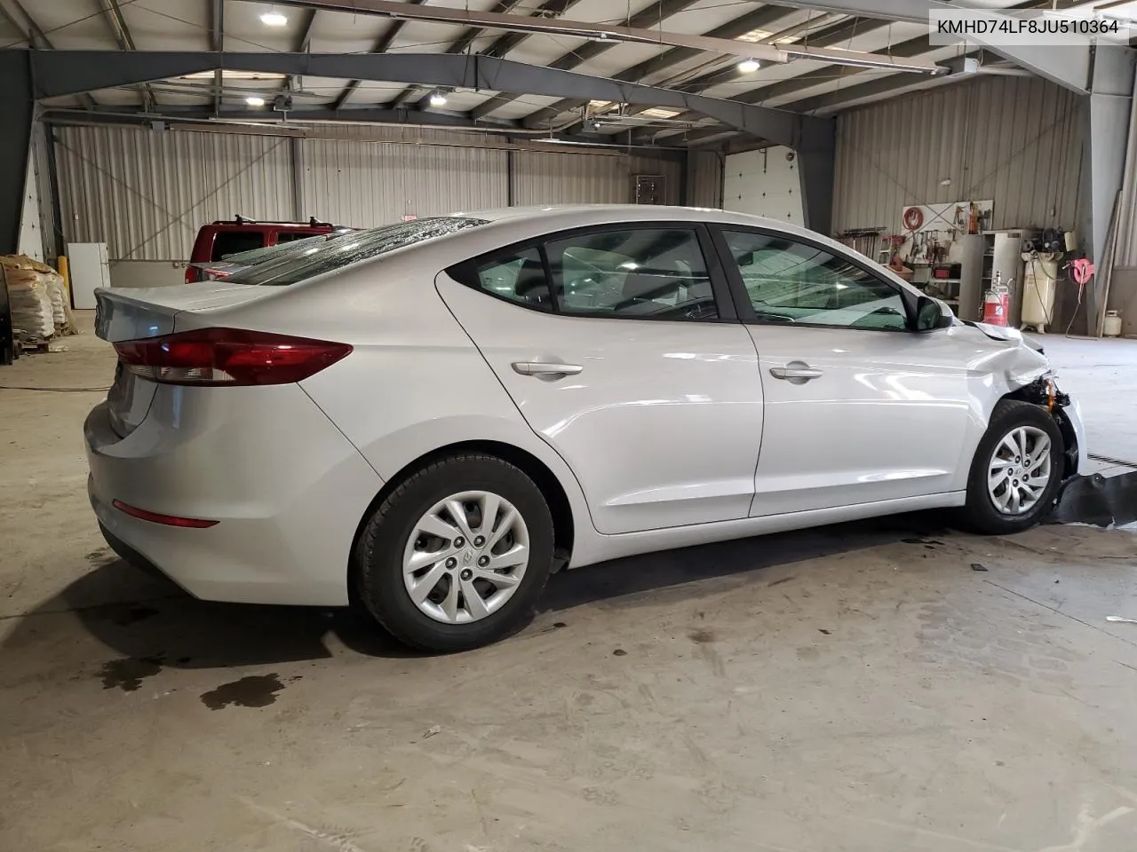 2018 Hyundai Elantra Se VIN: KMHD74LF8JU510364 Lot: 77539414