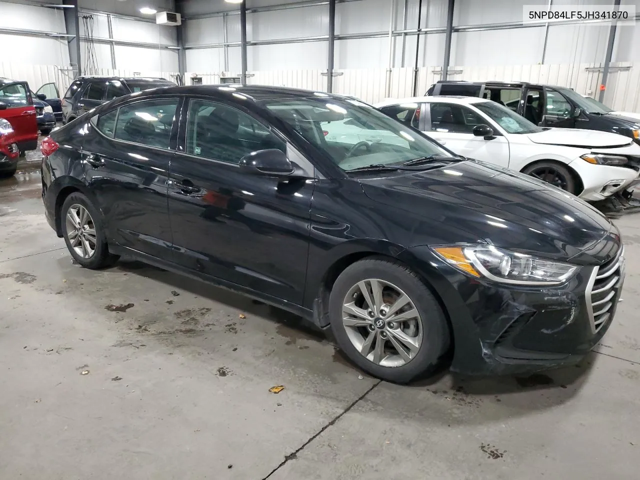 2018 Hyundai Elantra Sel VIN: 5NPD84LF5JH341870 Lot: 77638674