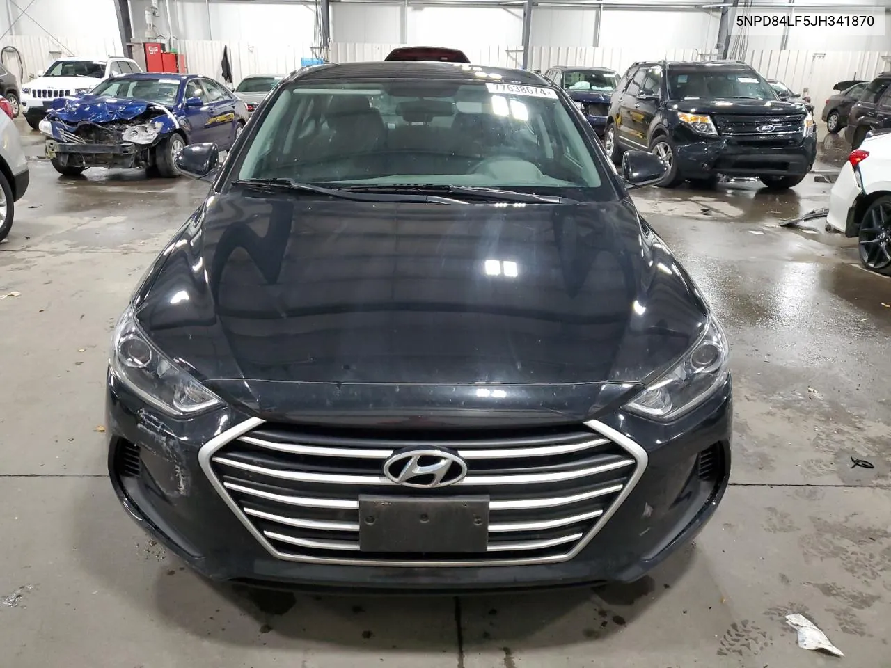 2018 Hyundai Elantra Sel VIN: 5NPD84LF5JH341870 Lot: 77638674