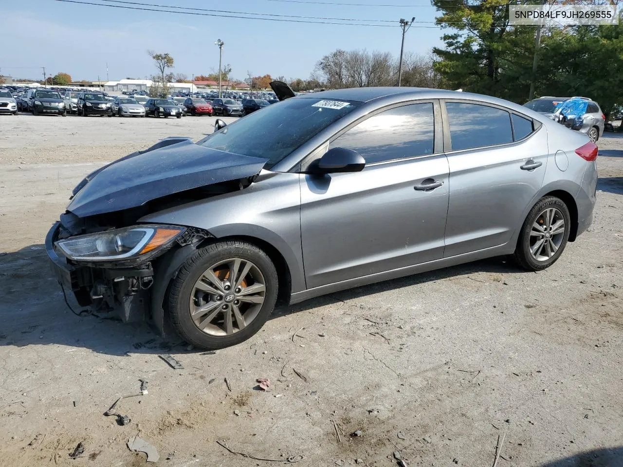 2018 Hyundai Elantra Sel VIN: 5NPD84LF9JH269555 Lot: 77937644