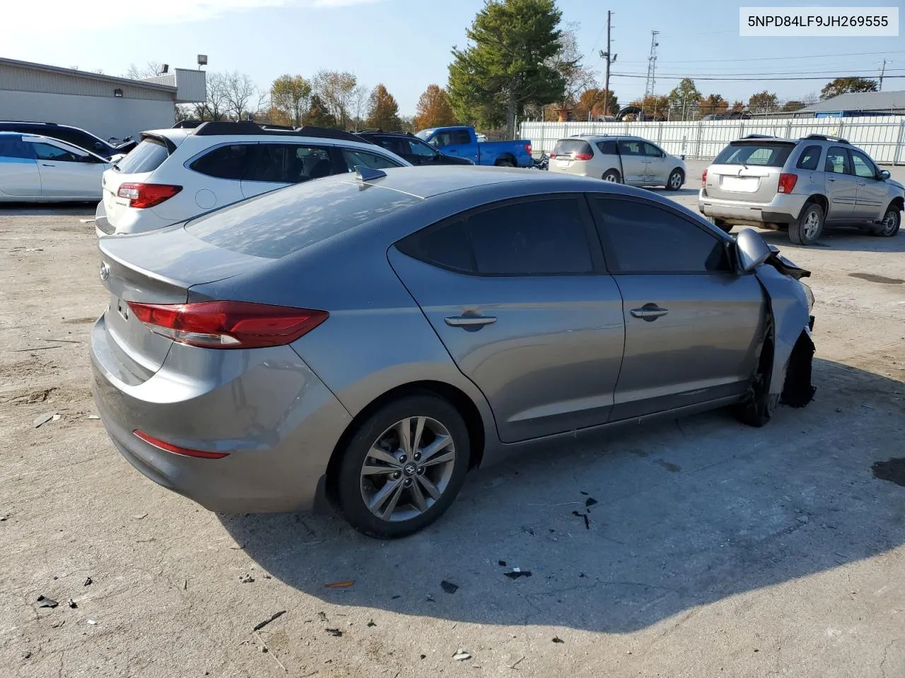 2018 Hyundai Elantra Sel VIN: 5NPD84LF9JH269555 Lot: 77937644