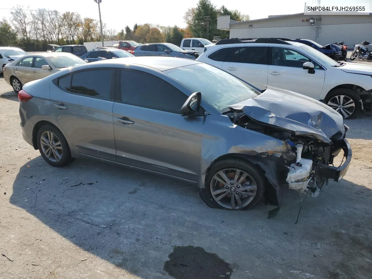 2018 Hyundai Elantra Sel VIN: 5NPD84LF9JH269555 Lot: 77937644