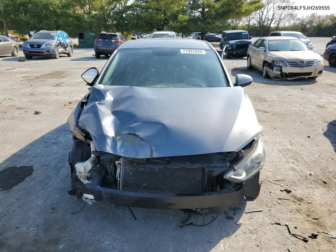 2018 Hyundai Elantra Sel VIN: 5NPD84LF9JH269555 Lot: 77937644