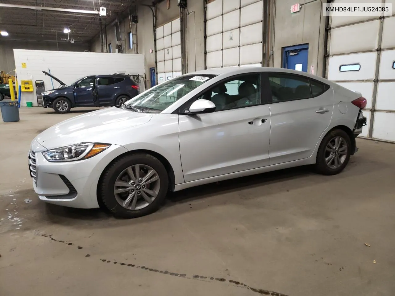 2018 Hyundai Elantra Sel VIN: KMHD84LF1JU524085 Lot: 77984534