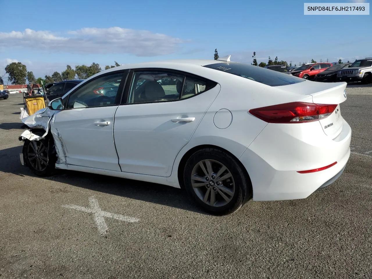 2018 Hyundai Elantra Sel VIN: 5NPD84LF6JH217493 Lot: 78030364