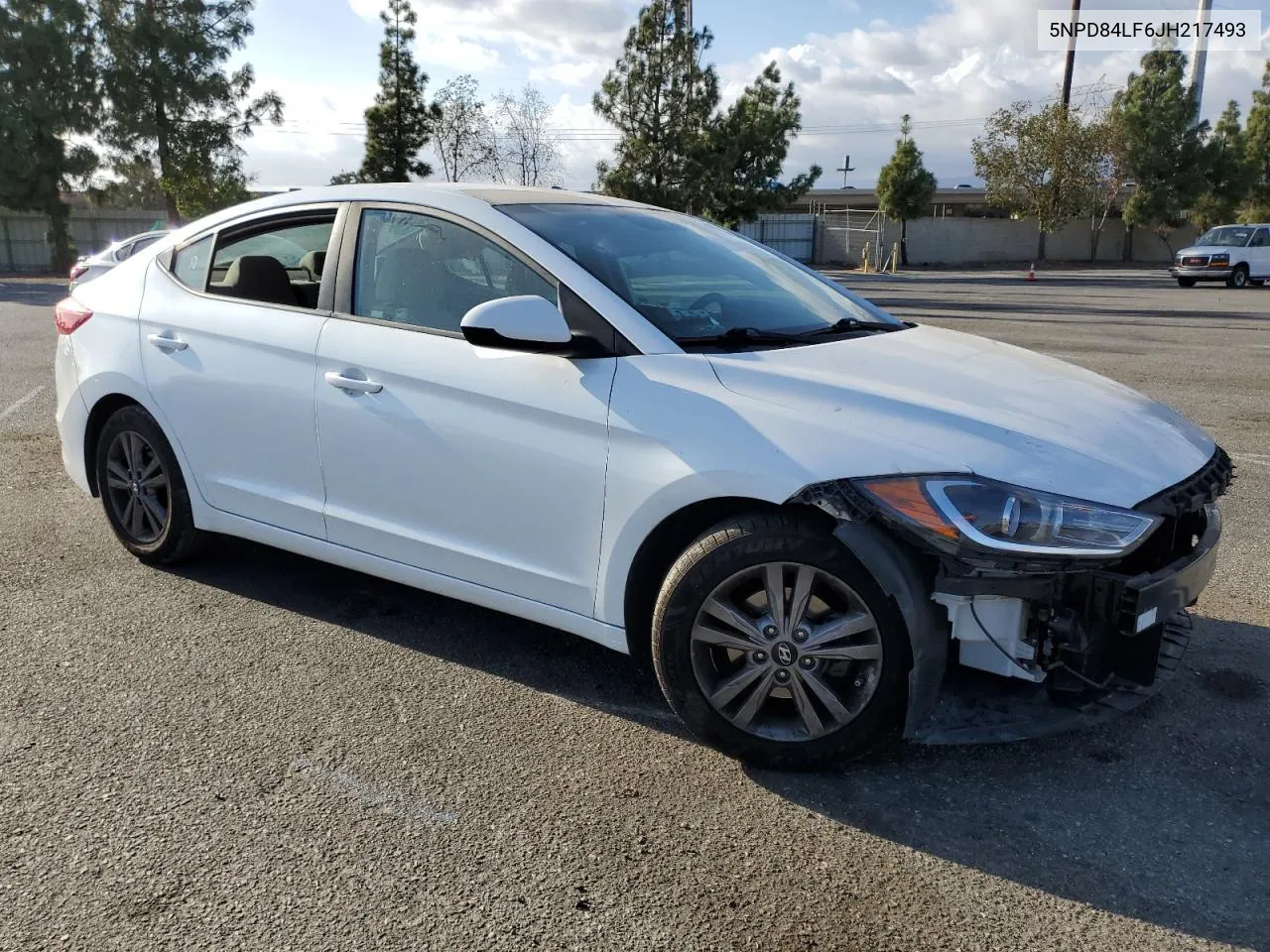 5NPD84LF6JH217493 2018 Hyundai Elantra Sel