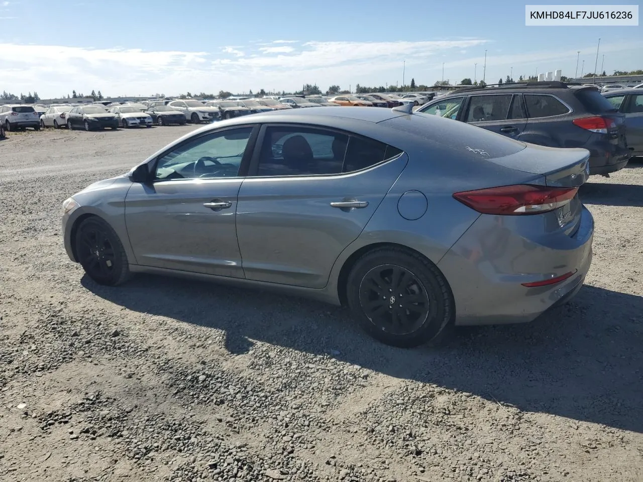 2018 Hyundai Elantra Sel VIN: KMHD84LF7JU616236 Lot: 78073004