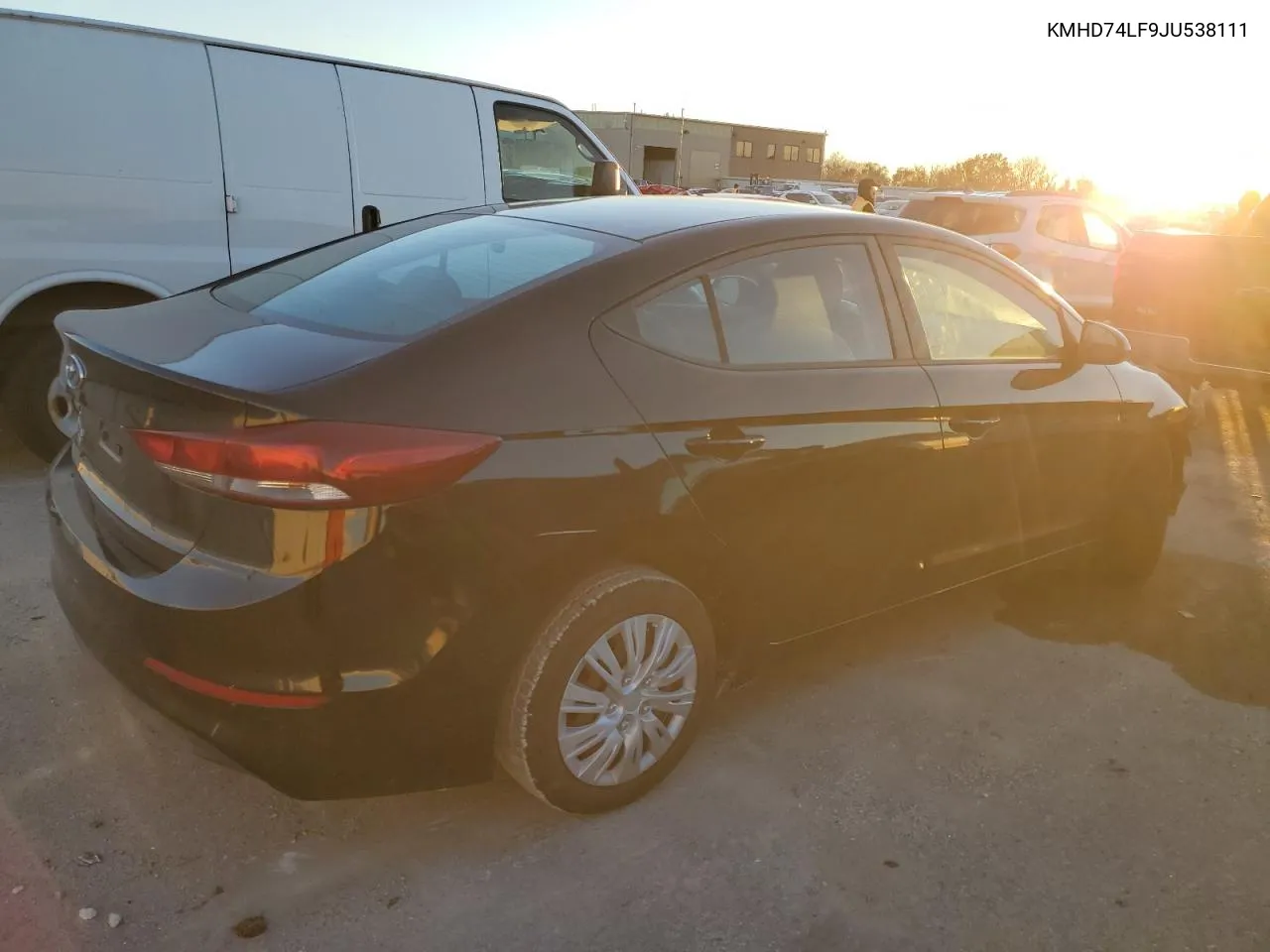 2018 Hyundai Elantra Se VIN: KMHD74LF9JU538111 Lot: 79718364