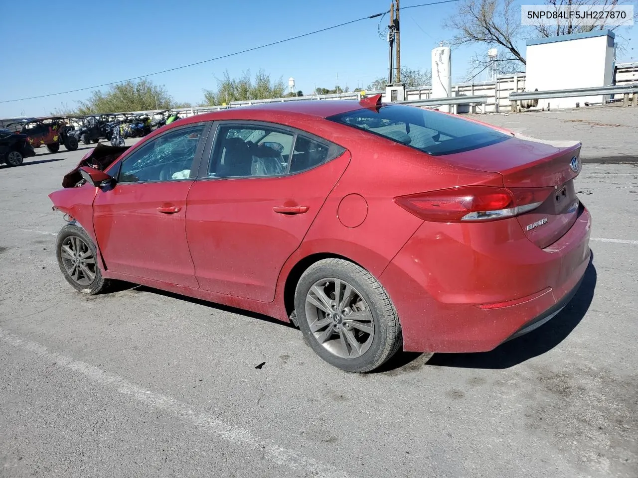 2018 Hyundai Elantra Sel VIN: 5NPD84LF5JH227870 Lot: 79960474