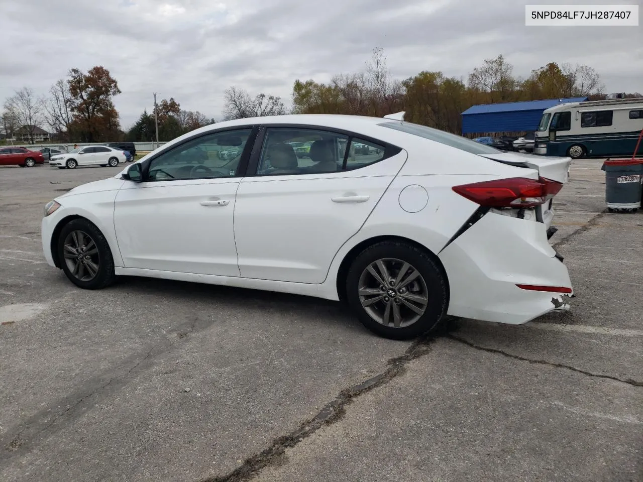 2018 Hyundai Elantra Sel VIN: 5NPD84LF7JH287407 Lot: 80156524