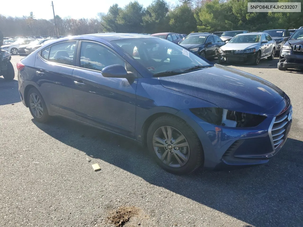 2018 Hyundai Elantra Sel VIN: 5NPD84LF4JH233207 Lot: 80215244