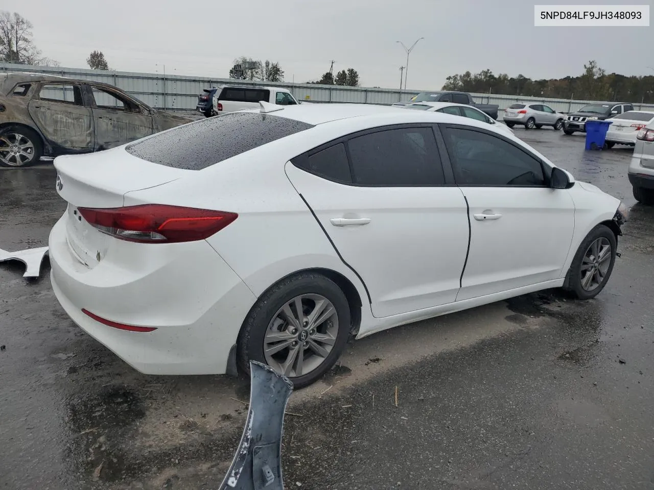 2018 Hyundai Elantra Sel VIN: 5NPD84LF9JH348093 Lot: 80725244