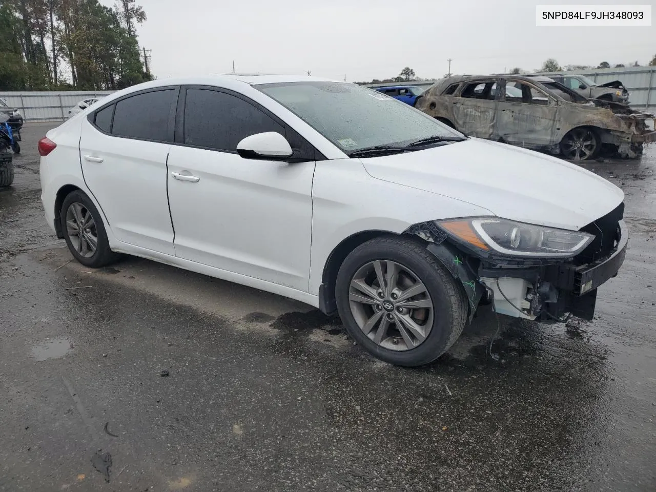 2018 Hyundai Elantra Sel VIN: 5NPD84LF9JH348093 Lot: 80725244