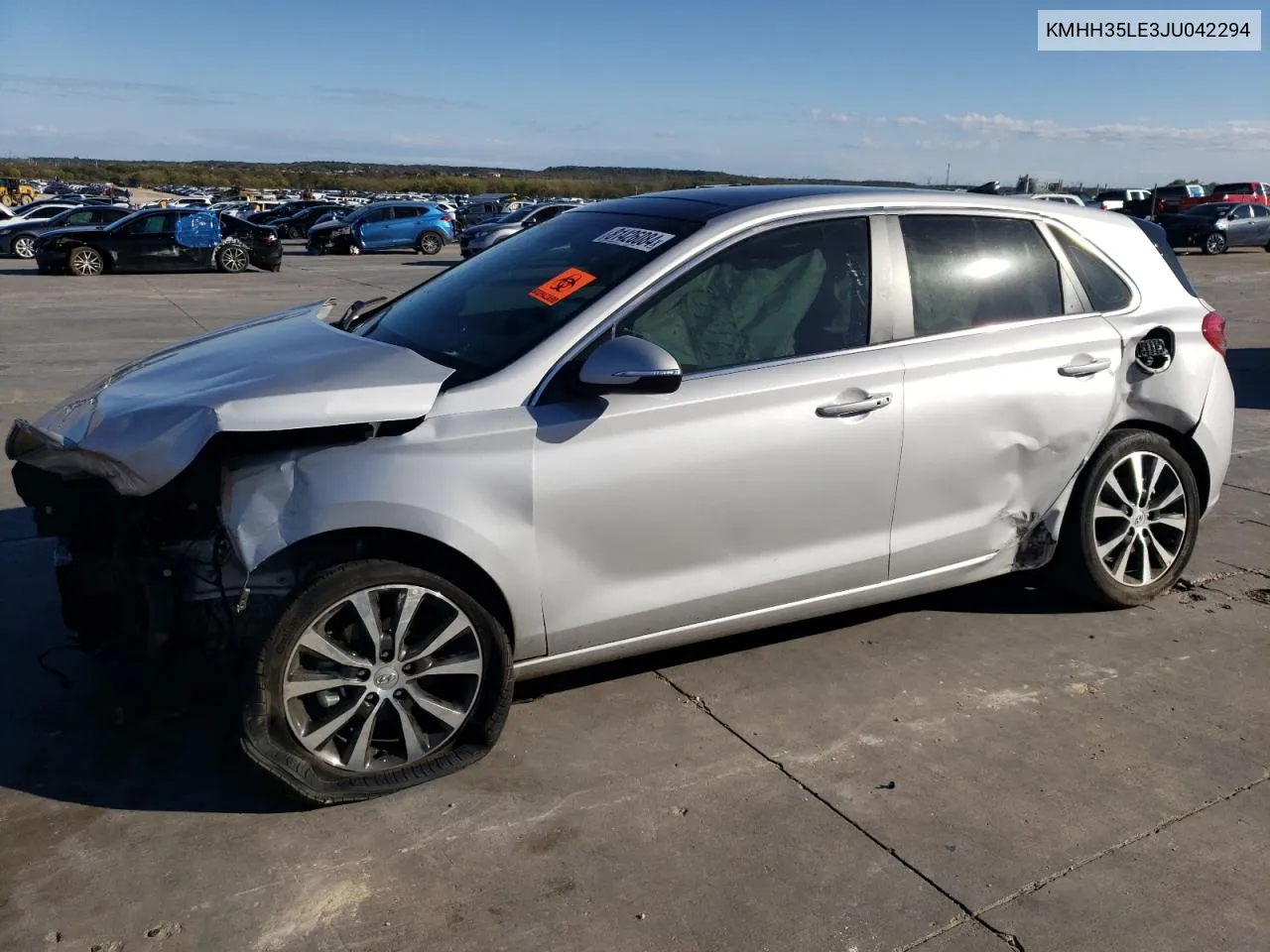 2018 Hyundai Elantra Gt VIN: KMHH35LE3JU042294 Lot: 81426084