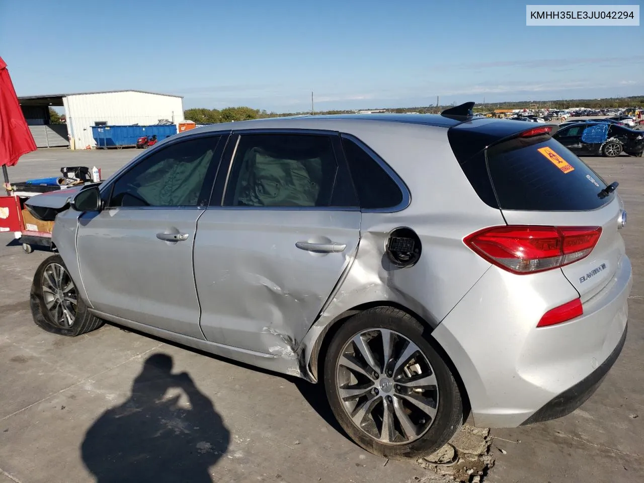 2018 Hyundai Elantra Gt VIN: KMHH35LE3JU042294 Lot: 81426084