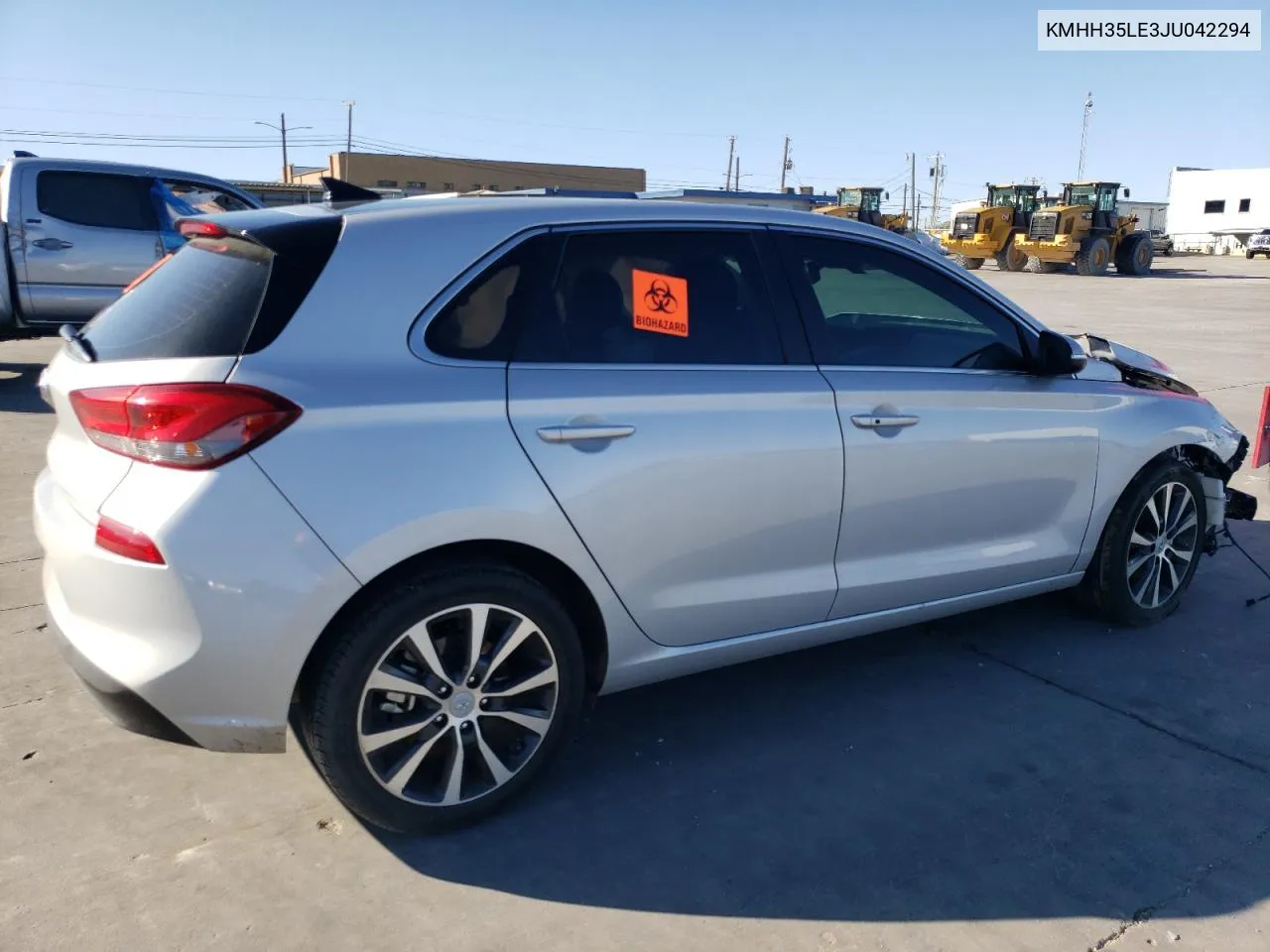 2018 Hyundai Elantra Gt VIN: KMHH35LE3JU042294 Lot: 81426084