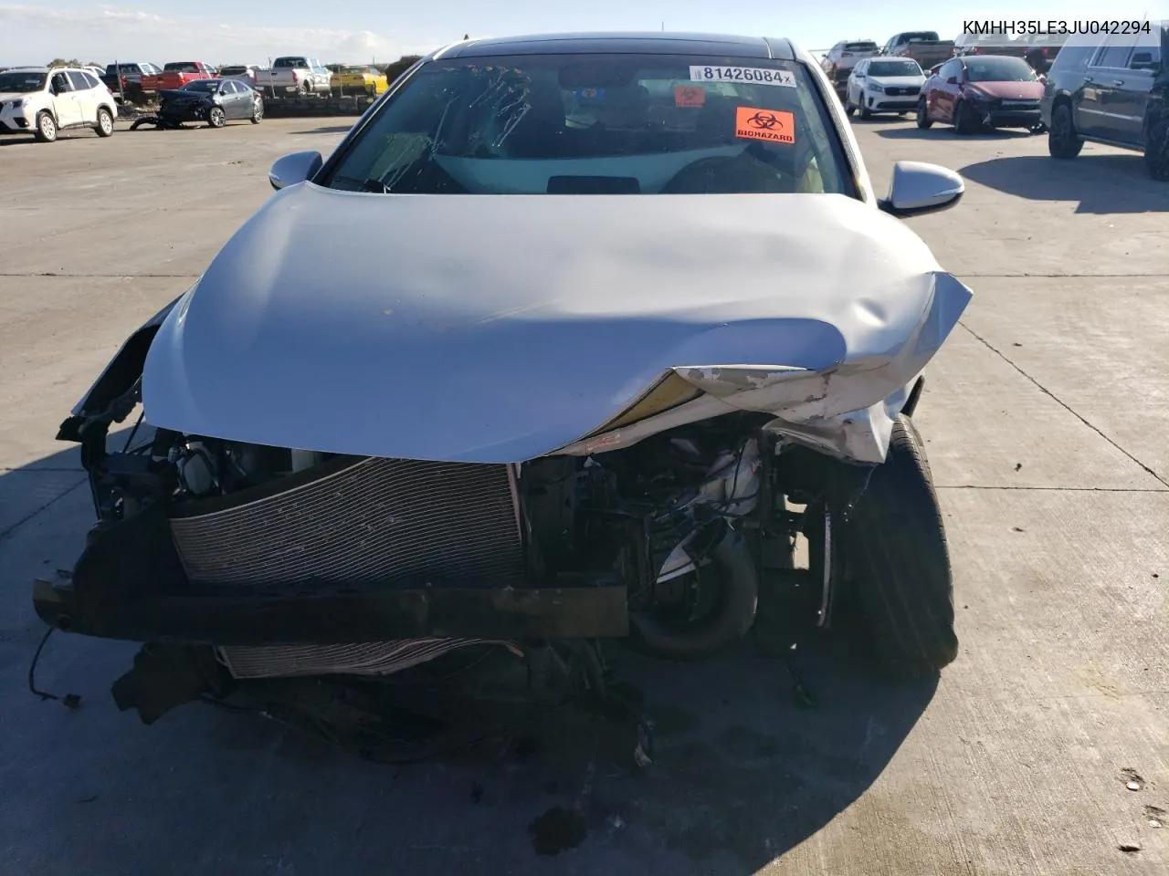 2018 Hyundai Elantra Gt VIN: KMHH35LE3JU042294 Lot: 81426084