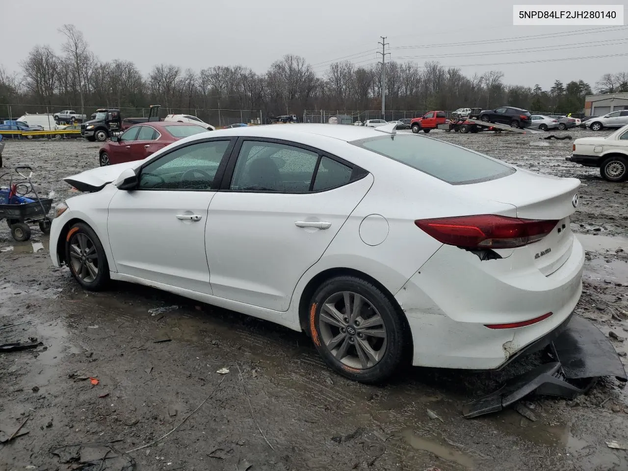 5NPD84LF2JH280140 2018 Hyundai Elantra Sel