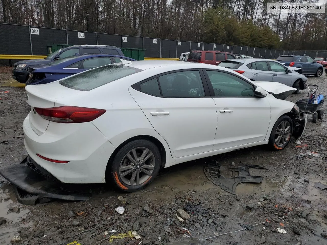 2018 Hyundai Elantra Sel VIN: 5NPD84LF2JH280140 Lot: 82306763