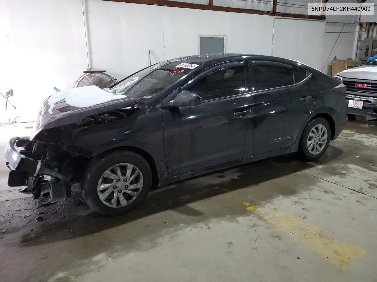 2019 Hyundai Elantra Se VIN: 5NPD74LF2KH440909 Lot: 38306264