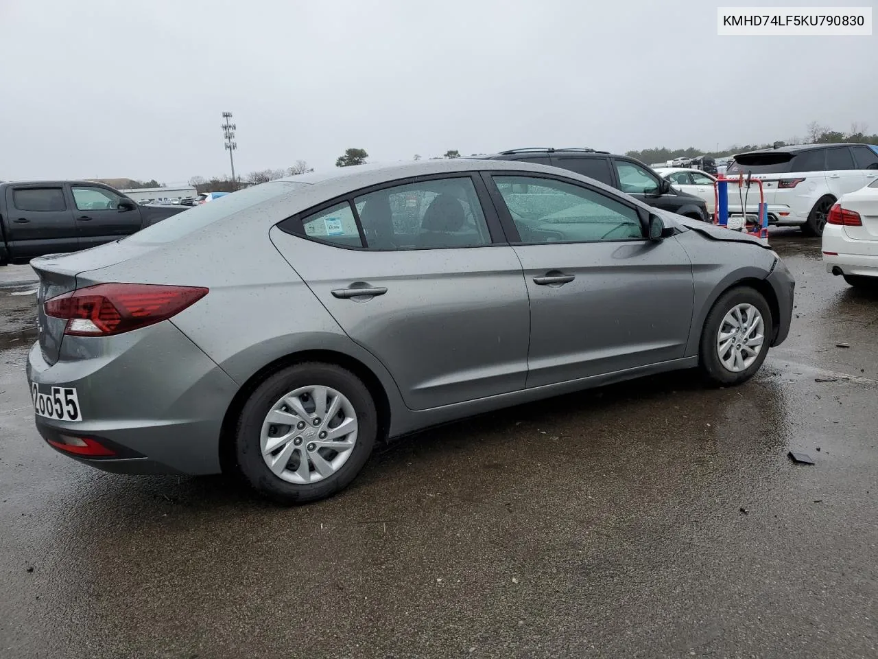 KMHD74LF5KU790830 2019 Hyundai Elantra Se