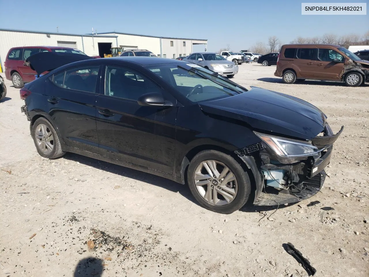 2019 Hyundai Elantra Sel VIN: 5NPD84LF5KH482021 Lot: 46284634