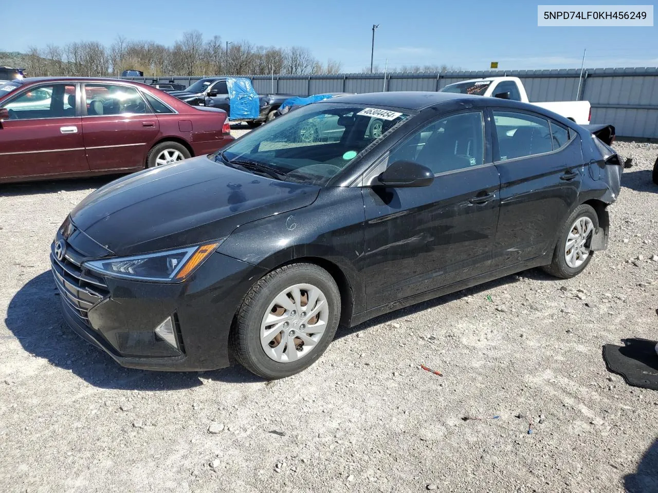 2019 Hyundai Elantra Se VIN: 5NPD74LF0KH456249 Lot: 46304454