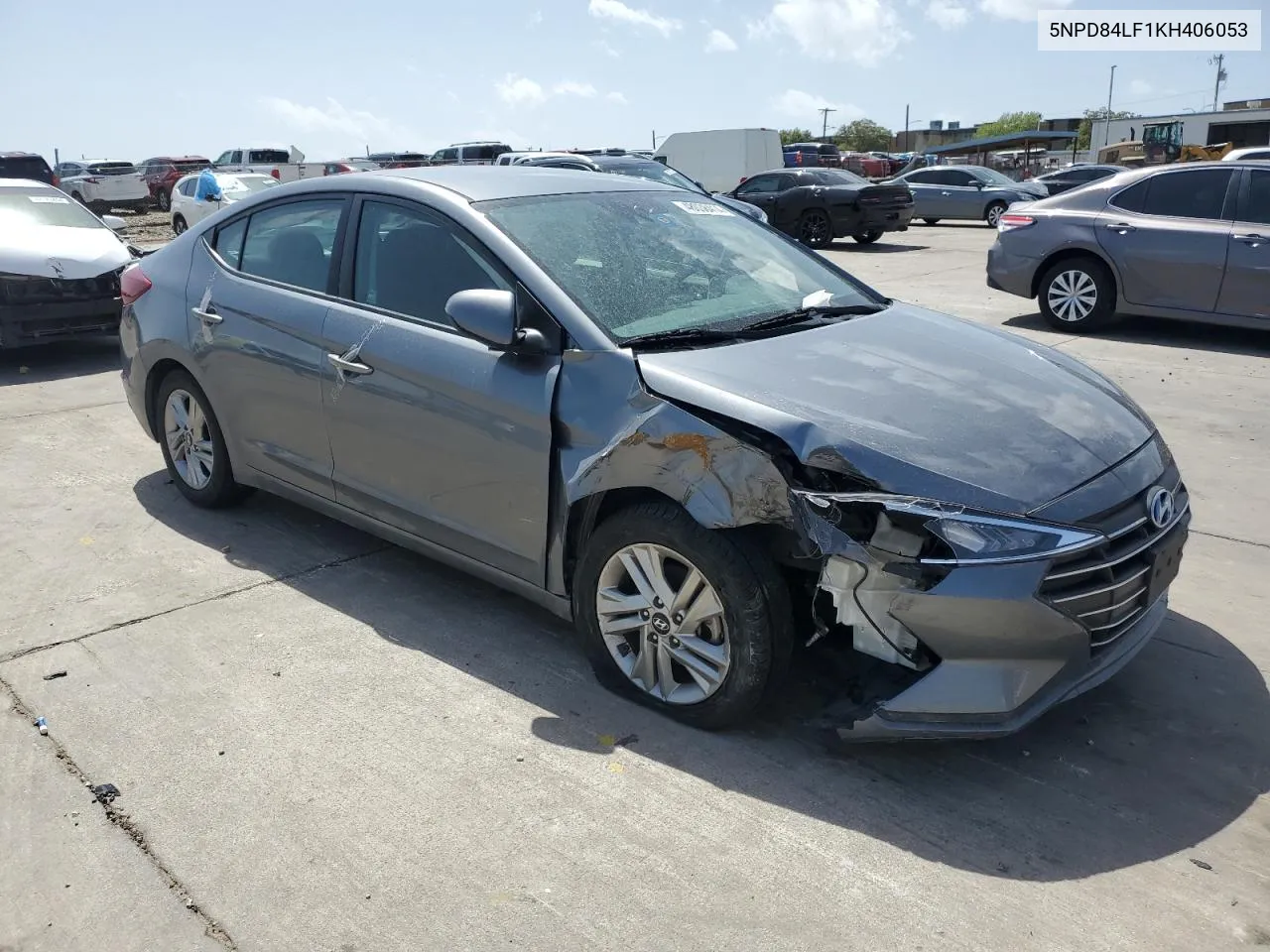 5NPD84LF1KH406053 2019 Hyundai Elantra Sel