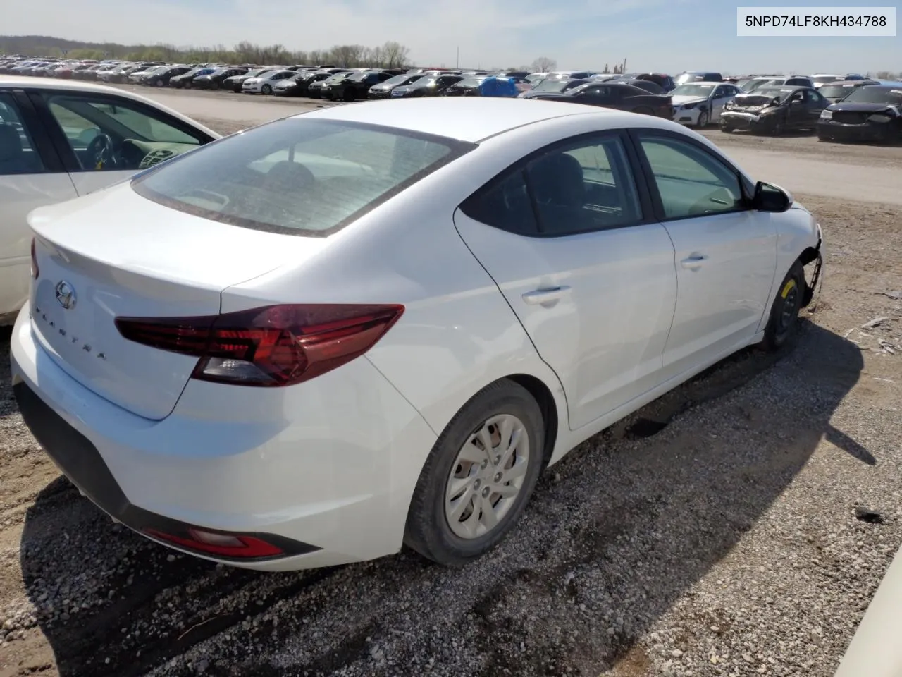 5NPD74LF8KH434788 2019 Hyundai Elantra Se