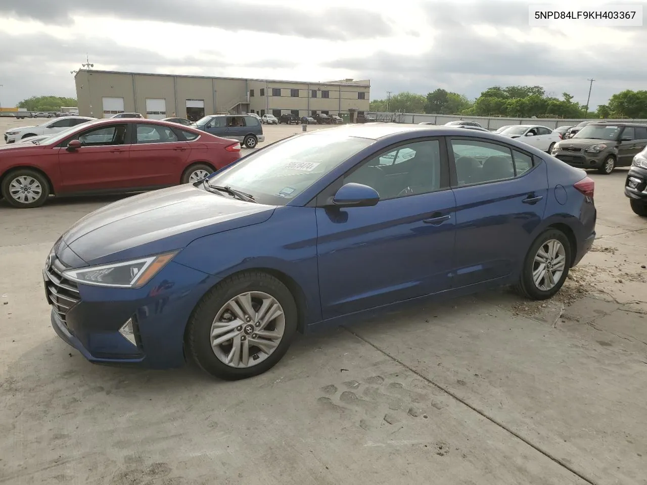 2019 Hyundai Elantra Sel VIN: 5NPD84LF9KH403367 Lot: 50676474