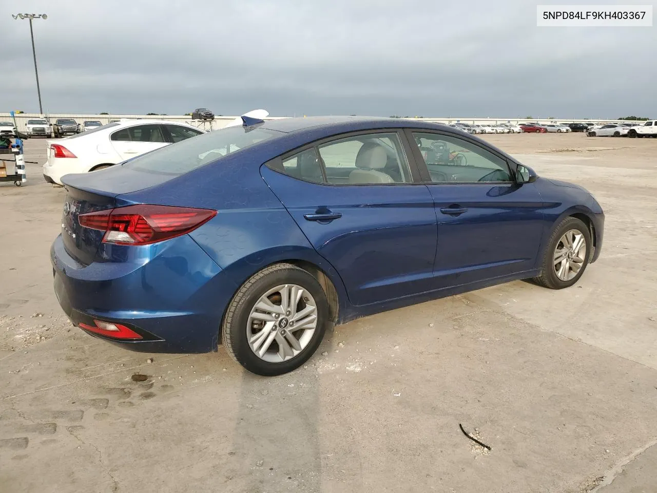 2019 Hyundai Elantra Sel VIN: 5NPD84LF9KH403367 Lot: 50676474