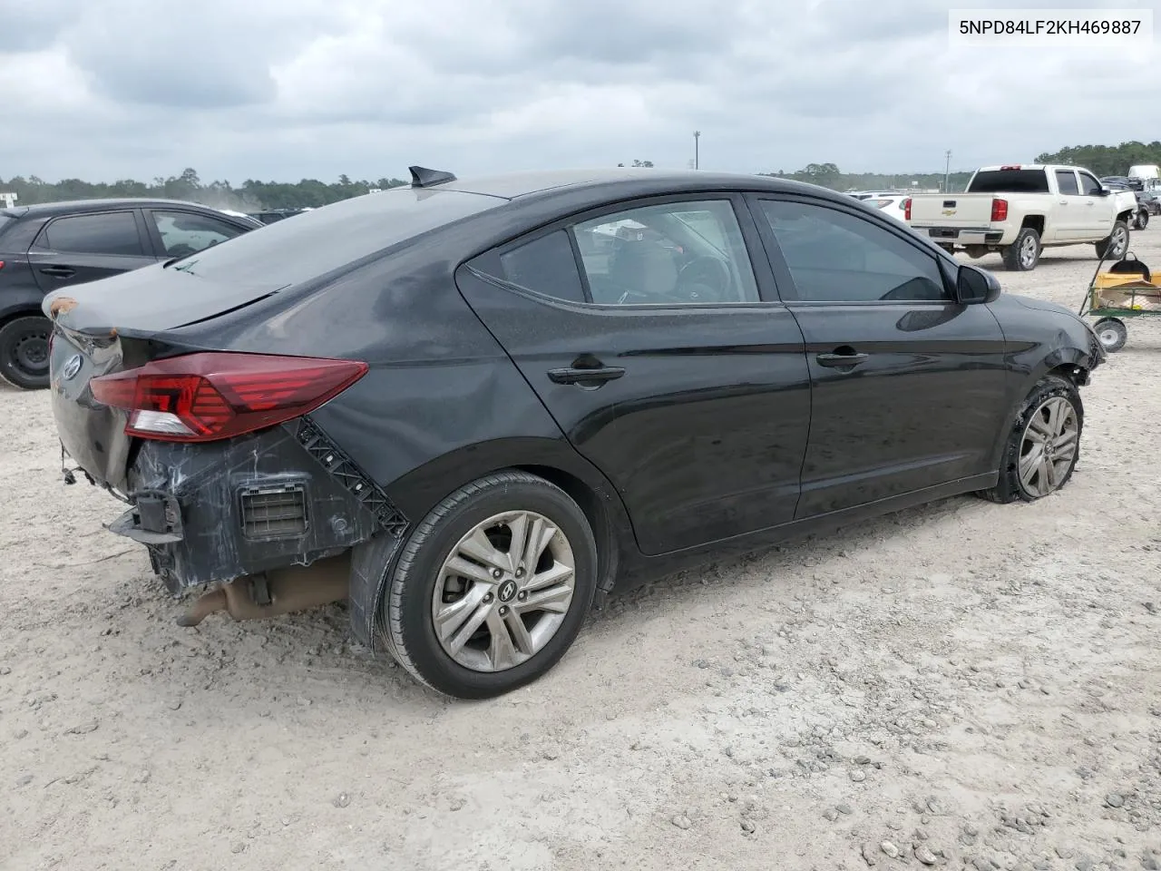 2019 Hyundai Elantra Sel VIN: 5NPD84LF2KH469887 Lot: 51416224