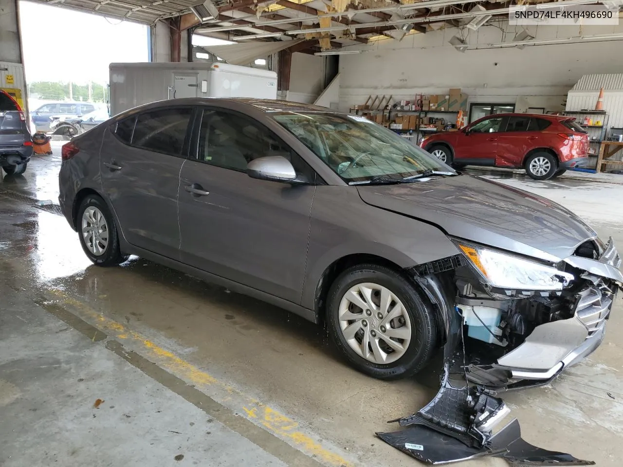 2019 Hyundai Elantra Se VIN: 5NPD74LF4KH496690 Lot: 52531294