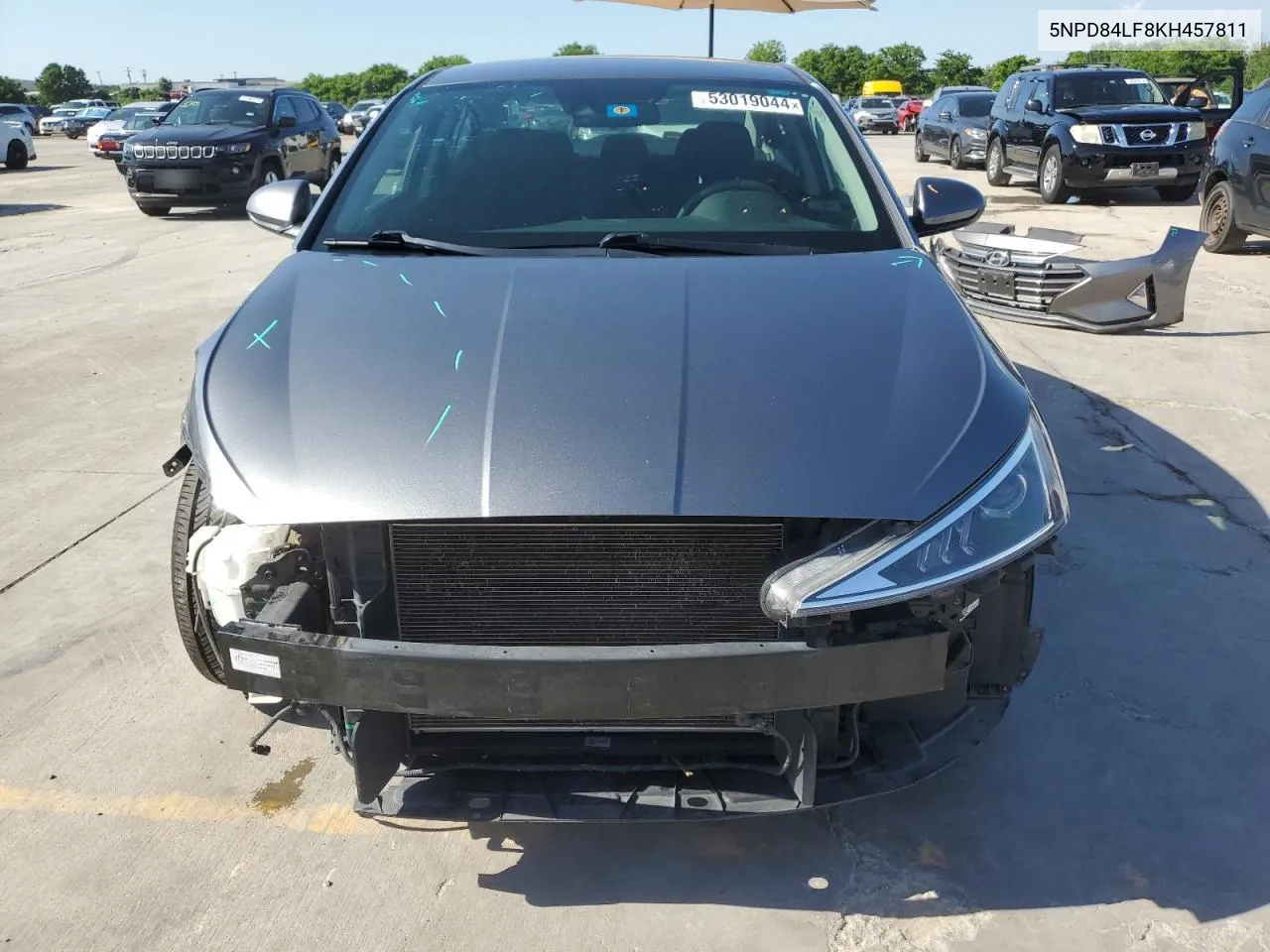 5NPD84LF8KH457811 2019 Hyundai Elantra Sel