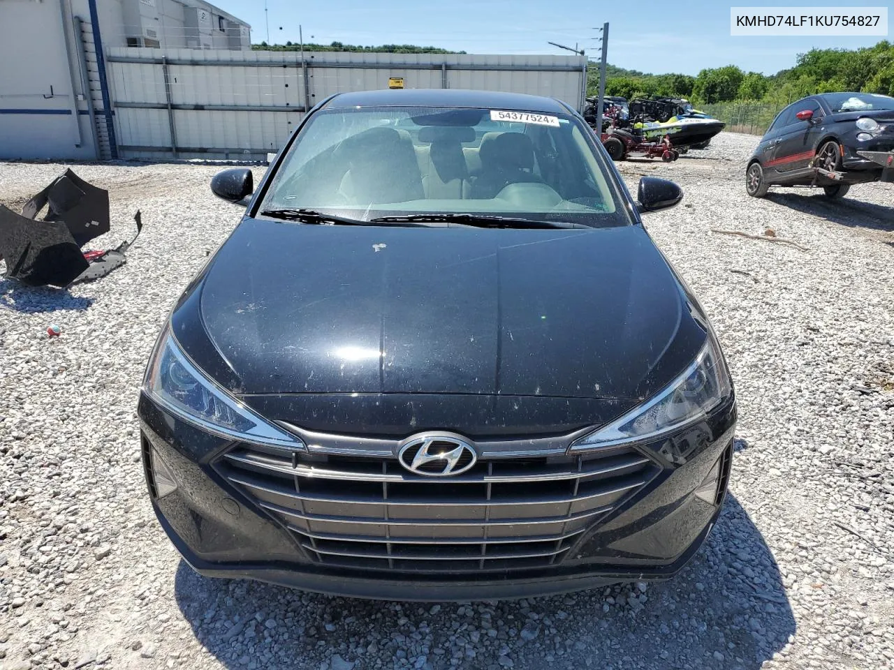 KMHD74LF1KU754827 2019 Hyundai Elantra Se