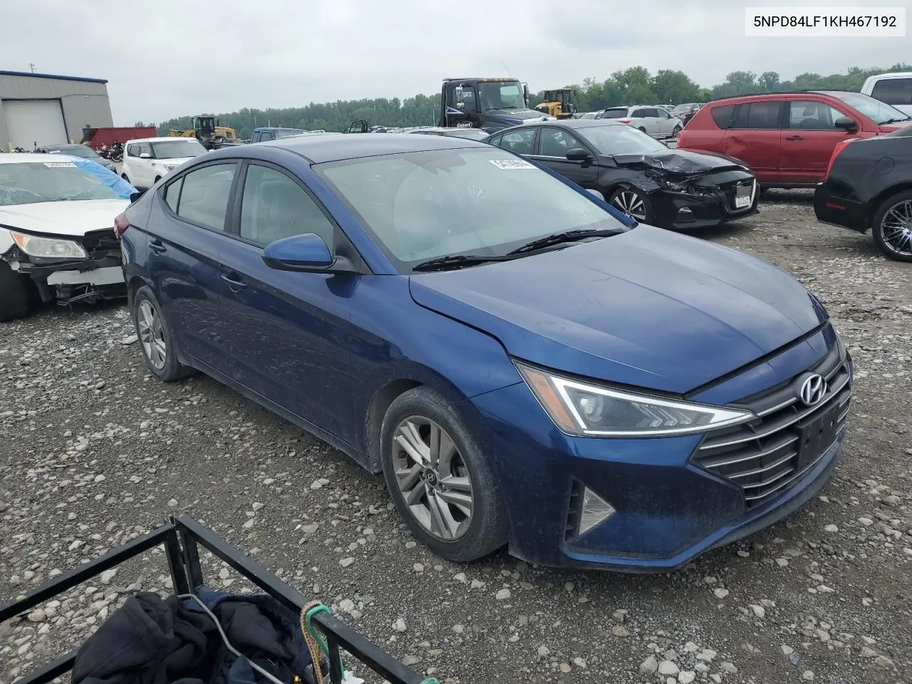 2019 Hyundai Elantra Sel VIN: 5NPD84LF1KH467192 Lot: 54749644