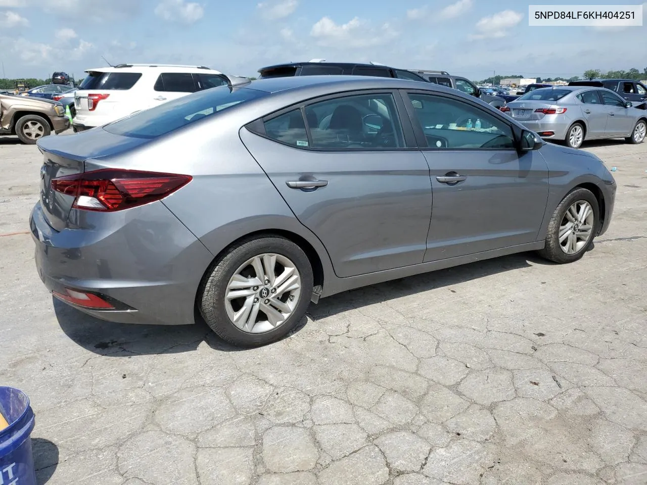 2019 Hyundai Elantra Sel VIN: 5NPD84LF6KH404251 Lot: 55697054