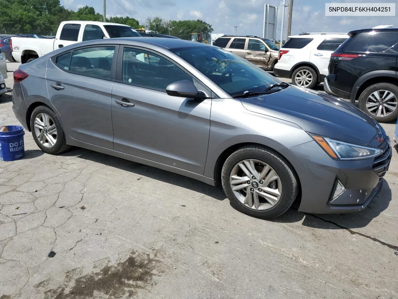 2019 Hyundai Elantra Sel VIN: 5NPD84LF6KH404251 Lot: 55697054