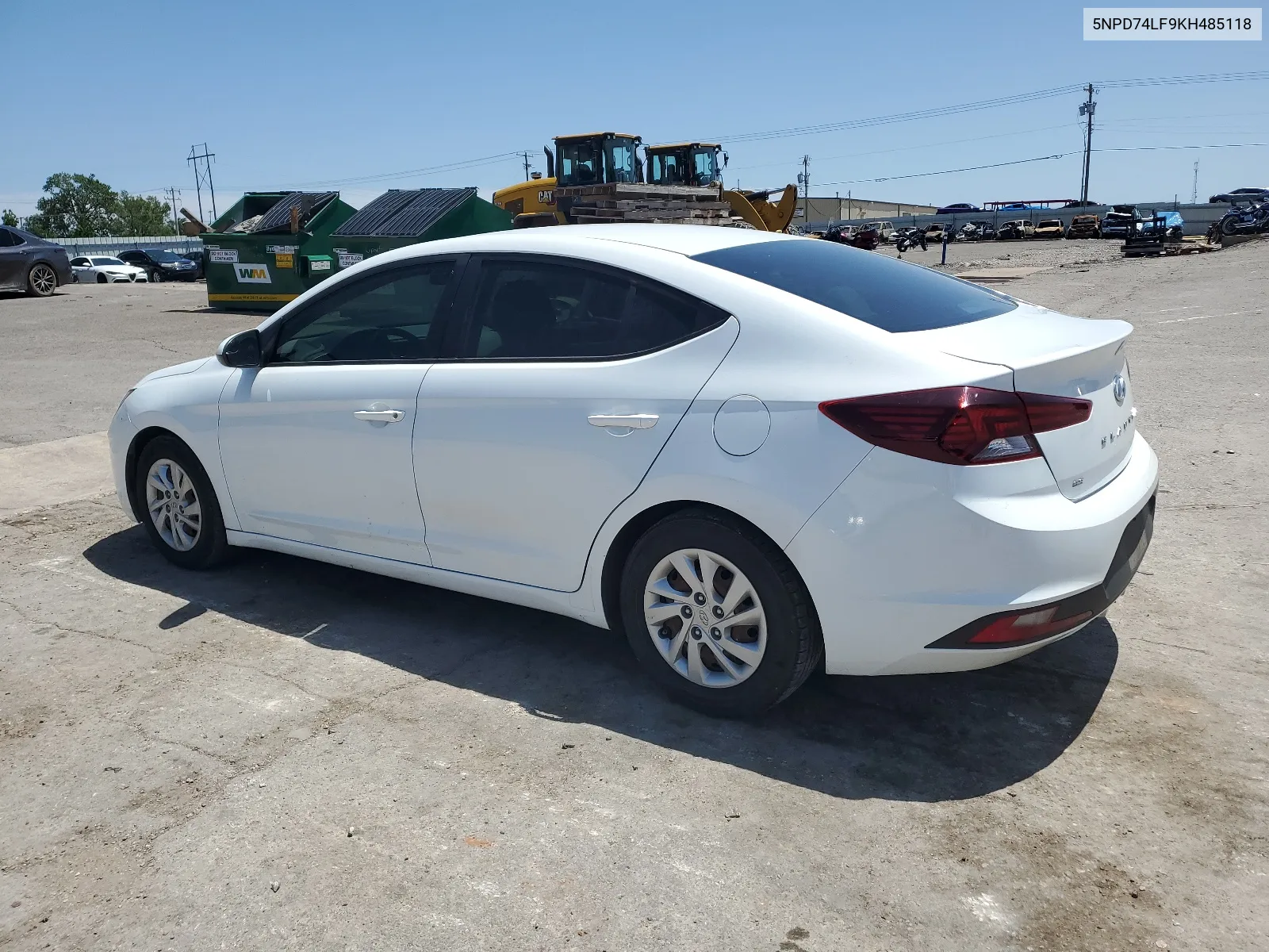 2019 Hyundai Elantra Se VIN: 5NPD74LF9KH485118 Lot: 55793404