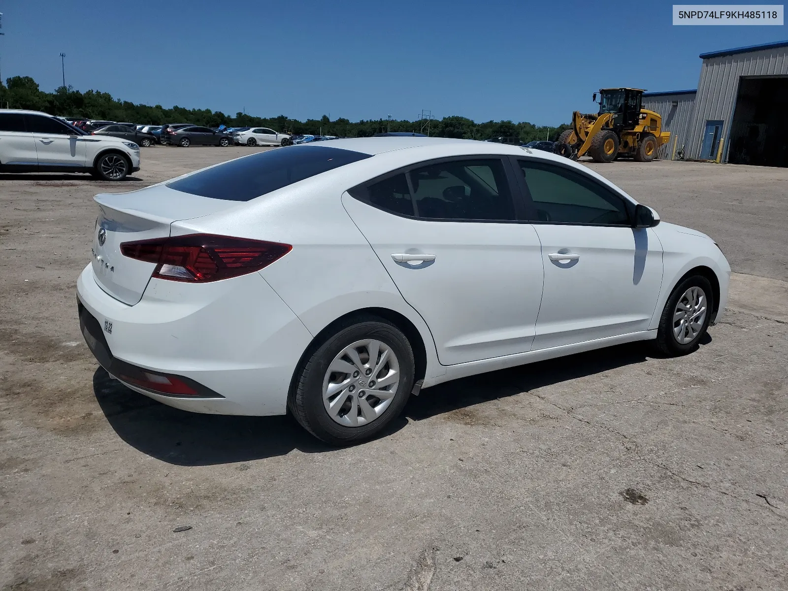 2019 Hyundai Elantra Se VIN: 5NPD74LF9KH485118 Lot: 55793404