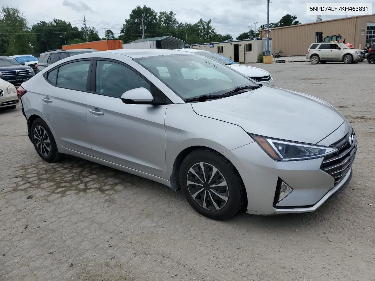 2019 Hyundai Elantra Se VIN: 5NPD74LF7KH463831 Lot: 57616294